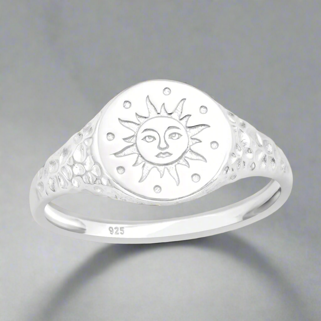 Sun Signet Ring