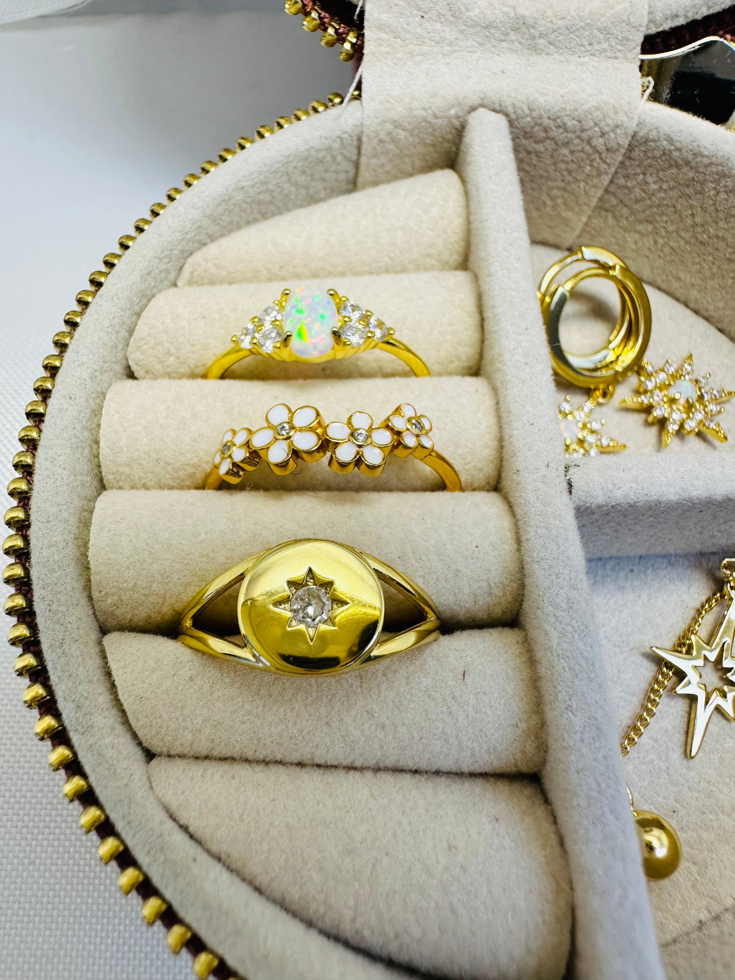 Mint Velvet Sunbeam Jewellery Case