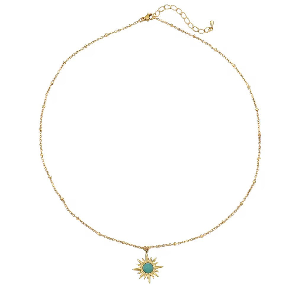 Sol Turquoise Pendant