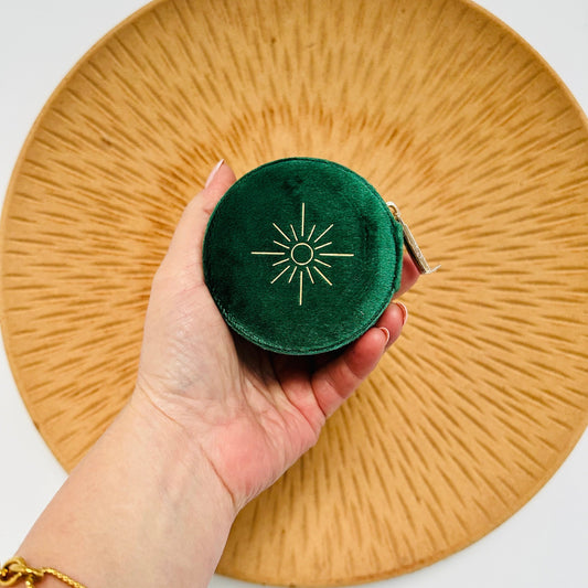 Emerald Sunbeam Jewellery Case