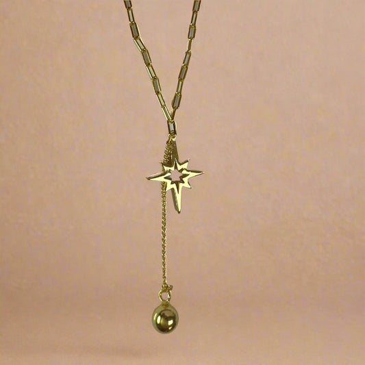 North Star Drop Necklace