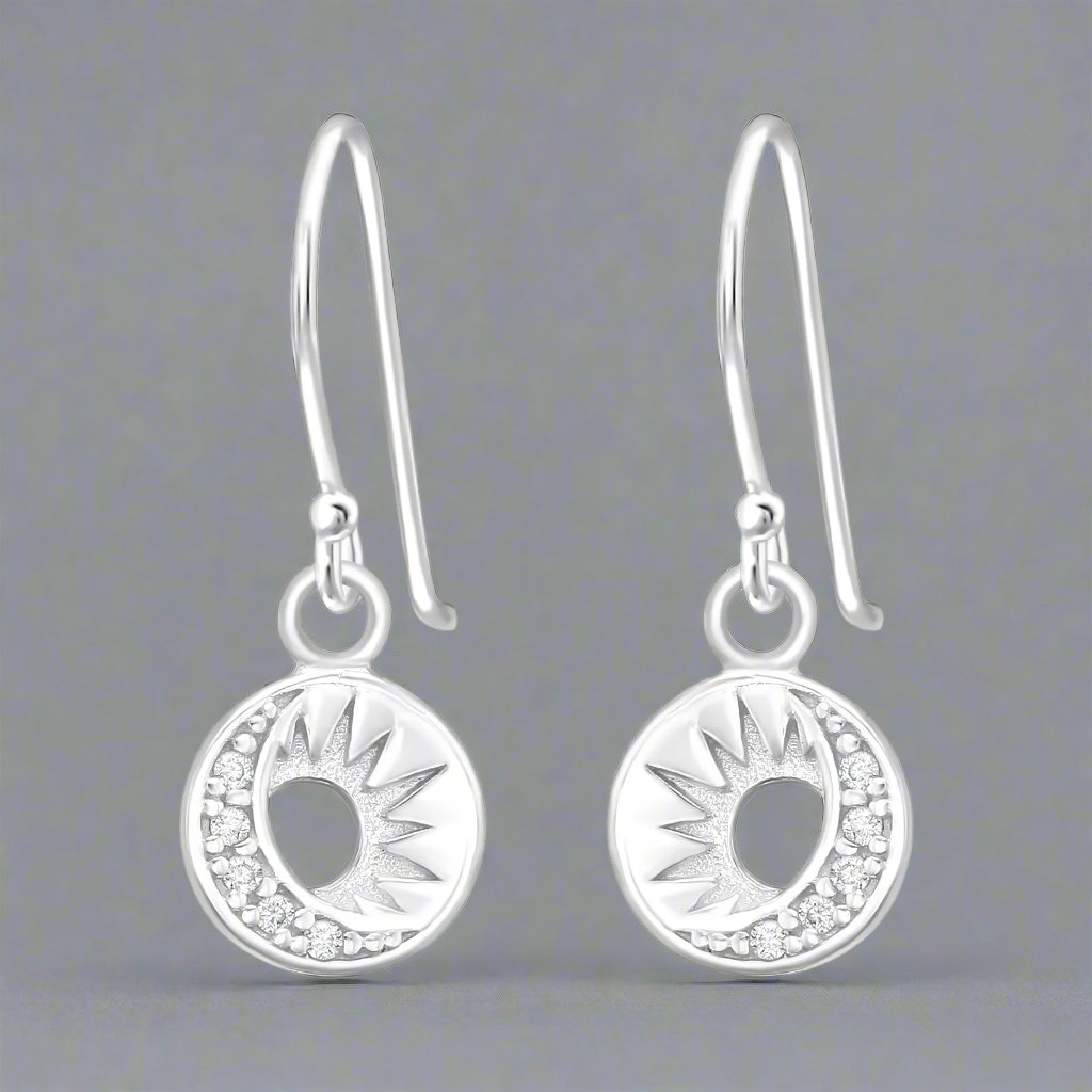 Soulmate Moon and Sun Earrings