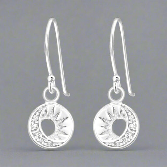 Soulmate Moon and Sun Earrings