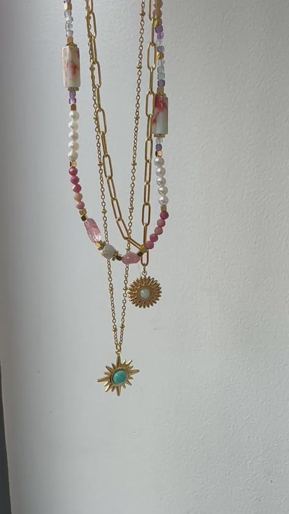 Sol Turquoise Pendant